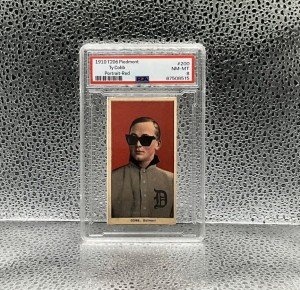 1910 Ty Cobb Red Portrait Piedmont T206 Card