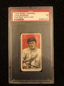 T206 John McGraw Portrait PSA PR 1 Card