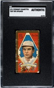 1911 T205 Tris Speaker Baseball Card - Piedmont