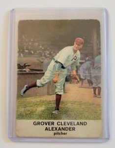 1961 Golden Press Grover Cleveland Alexander Card