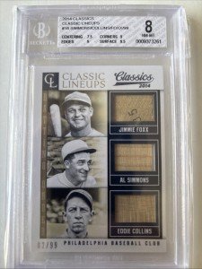 2014 Panini Classics Simmons Collins Fox Card 82/99