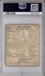 1934 Goudey Lou Gehrig PSA Authentic Card