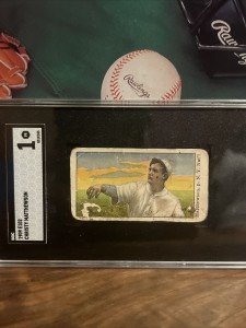 1909 E102 Christy Mathewson Baseball Card Set