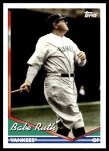 2024 Topps Archives Babe Ruth #284 Yankees Card