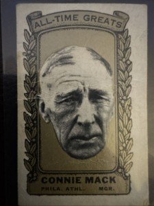 1963 Topps Bazooka Silver #18 Connie Mack Card