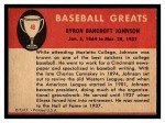1961 Fleer Baseball Greats Ban Johnson #48 Card