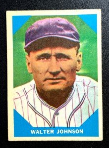 1960 Fleer Walter Johnson Baseball Card