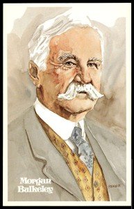 Morgan Bulkeley 1980 Hall of Fame Card #6/10000