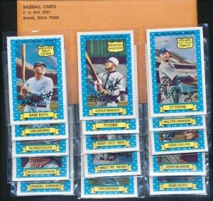 1970 Rold Gold Factory Sealed Card Set
