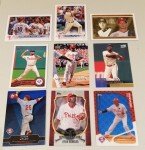 Massive Phillies Baseball Card Lot with Bonus!