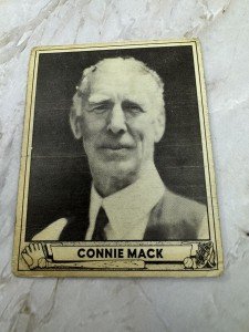 1940 Play Ball Connie Mack #132 HOF Card
