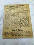 1940 Play Ball Connie Mack #132 HOF Card