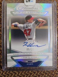 Tom Glavine 2023 Flawless Atlanta Braves Auto /25