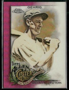 Lou Gehrig 2022 Topps Magenta Refractor /199