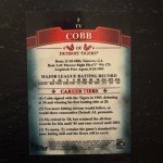 2011 Topps Tier One Ty Cobb Blue #5 /199
