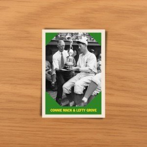 Lefty Grove & Connie Mack Legacy Art Card