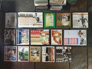 Tris Speaker Card Lot - 49 Total Cards