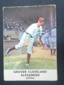 1961 Grover Cleveland Alexander Vintage Baseball Card