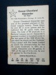 1961 Grover Cleveland Alexander Vintage Baseball Card