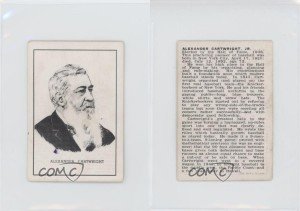 1950-56 Callahan Alexander Cartwright Sports Card