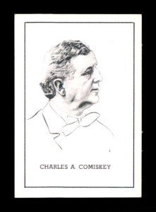 1950 Callahan Charles Comiskey HOF #21 Card