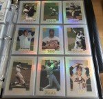 Bo Jackson, George Brett, Nolan Ryan Refractor Cards