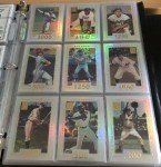Bo Jackson, George Brett, Nolan Ryan Refractor Cards