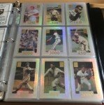Bo Jackson, George Brett, Nolan Ryan Refractor Cards