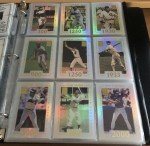 Bo Jackson, George Brett, Nolan Ryan Refractor Cards