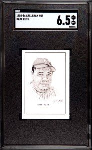 Babe Ruth 1950 Callahan HOF Yankees Card