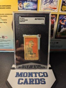 1926 Tris Speaker Cleveland Indians Sports Card