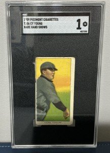 1909 T206 Cy Young HOF Piedmont Cigarettes Card