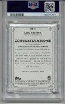 Lou Gehrig Yankees Canvas Reprint PSA 10 2022