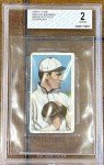 1909-11 T206 Walter Johnson Baseball Card BVG 2