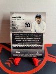 Babe Ruth #298 2023 Topps Yankees Card