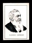 1950 Callahan HOF #11 Alexander Cartwright Card