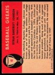 Ban Johnson 1961 Fleer Baseball Greats Card #48