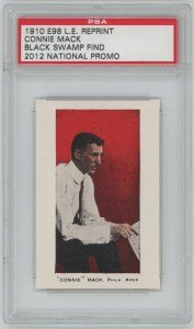 Connie Mack 1910 E98 National Promo Card
