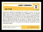 1980-87 SSPC HOF #20 Candy Cummings Card