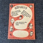 Babe Ruth 1967 Topps Who Am I? Card