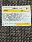 1980-87 Baseball Immortals Morgan Bulkeley HOF Card