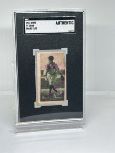 1923 W572 Ty Cobb Hand Cut Card SGC Authentic
