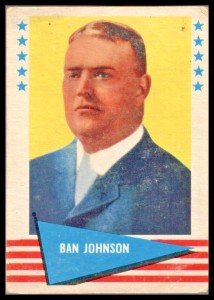 1961 Fleer #48 Ban Johnson Baseball Card