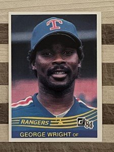 1984 Donruss Baseball Card Individual Listings