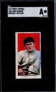 T206 John McGraw Portrait - New York Giants Card