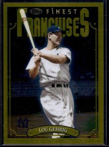 2023 Topps Finest Flashbacks Lou Gehrig #194