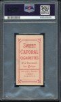 T206 Walter Johnson Sweet Caporal 350/30 Card