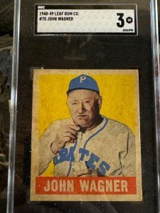 1948-49 Leaf Honus Wagner #70 Baseball Card