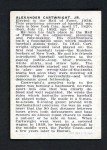 1950 Callahan Alexander Cartwright Sports Card
