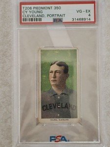 Cy Young 1909-11 T206 Sweet Caporal Card